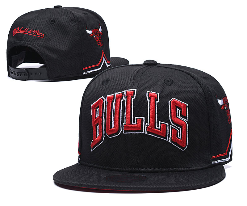 Men 2021 NBA Chicago Bulls hat 07 TX